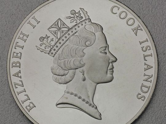 1oz Feinplatinmünze Cook Islands