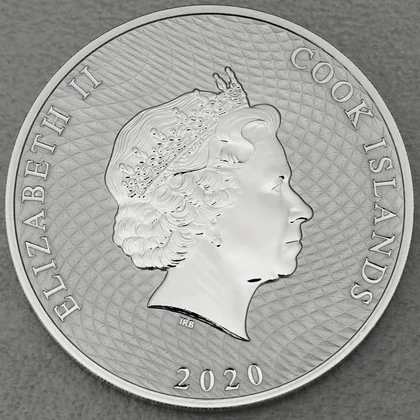 1oz Cook Island Silber 2020