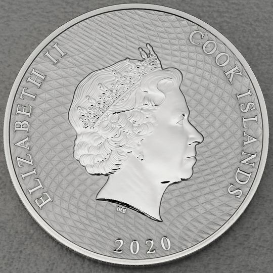 1oz Cook Island Silber 2020