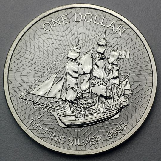 1oz Cook Islands Silber 2017