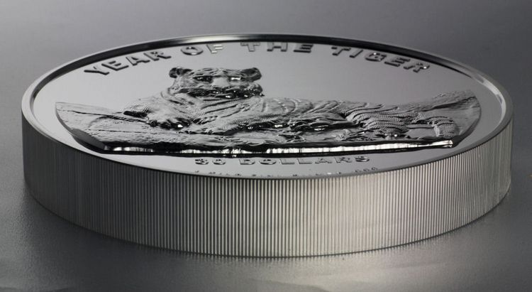 High Relief 1kg Silbermünzen Cook Islands