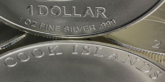 1 Silberdollar Cook Islands