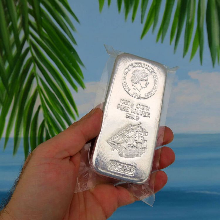 1kg Cook Islands Münzbarren "Made in Switzerland) 1kg Cook Islands Münzbarren "Made in Switzerland)