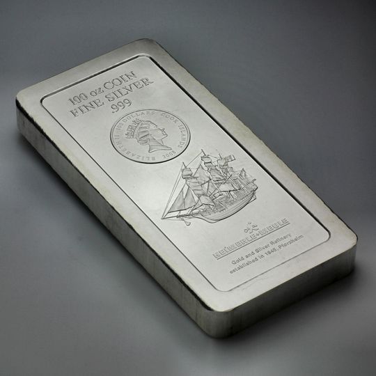 100oz Silber Cook-Islands